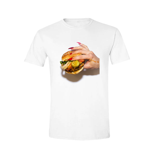 Burger Finger Album T-Shirt